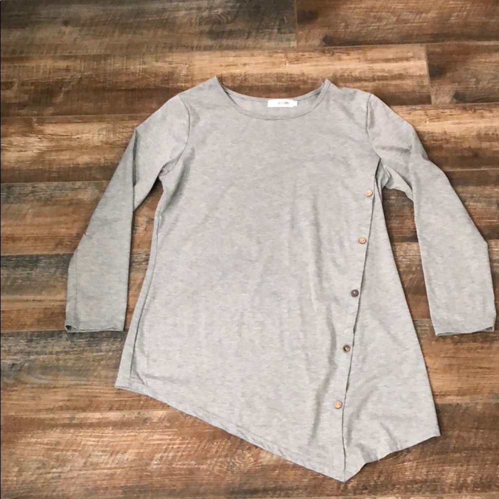 Cool Cube gray tunic